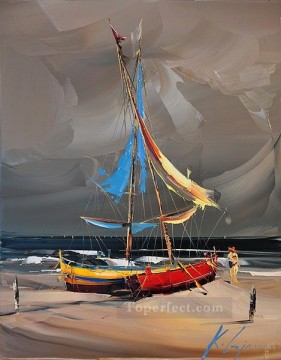 barco pintura - dos barcos Kal Gajoum